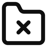 Folder Remove 1 SVG Icon